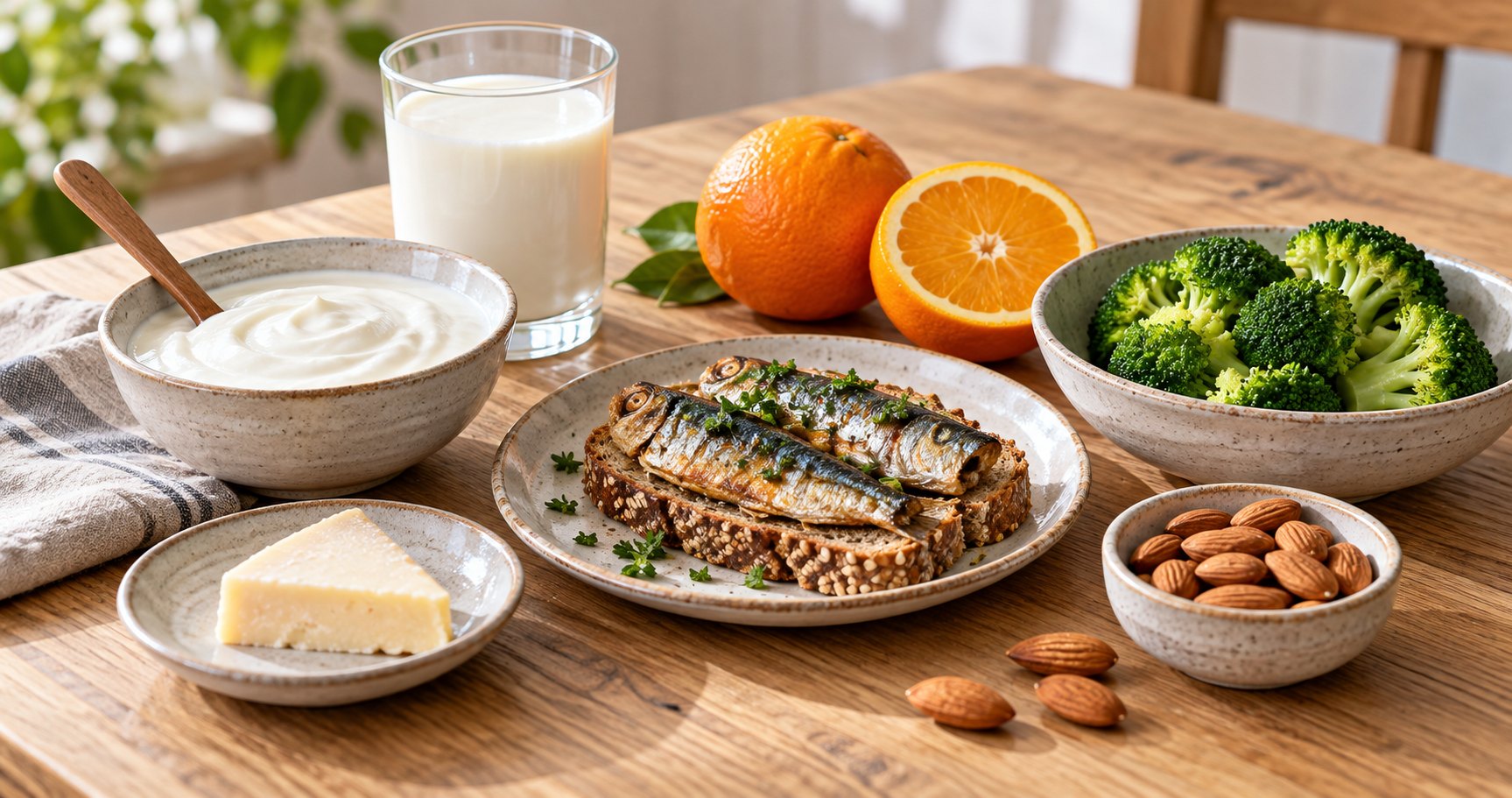 Repas varié pour la rubrique Os, dents et articulations