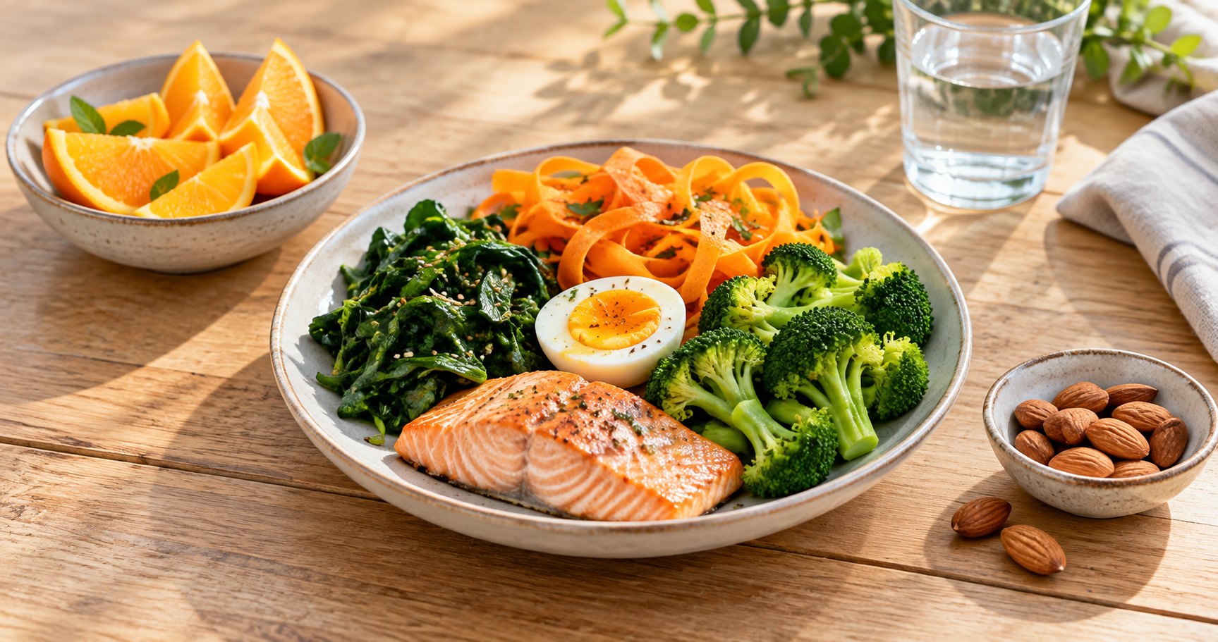 Repas varié pour la rubrique Yeux et vision