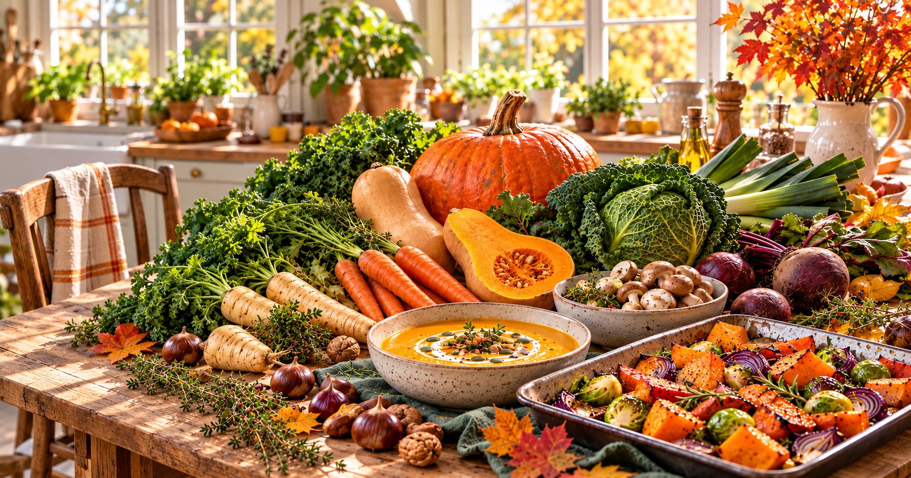 Les légumes en automne
