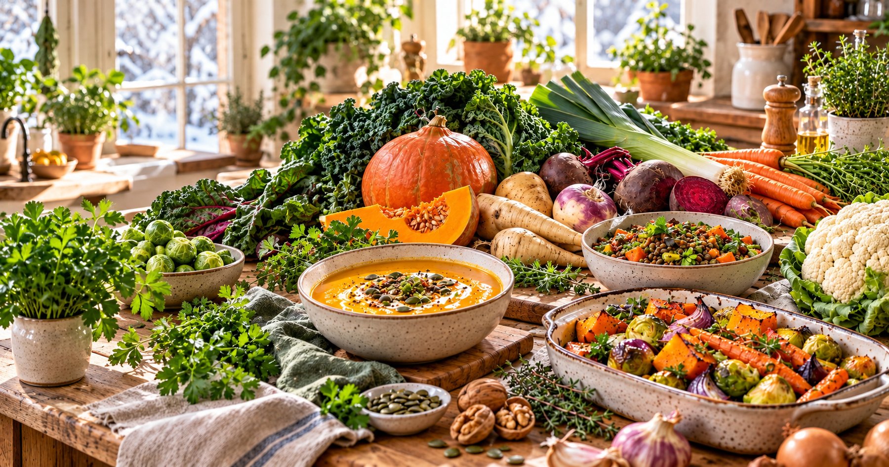 Les légumes en hiver
