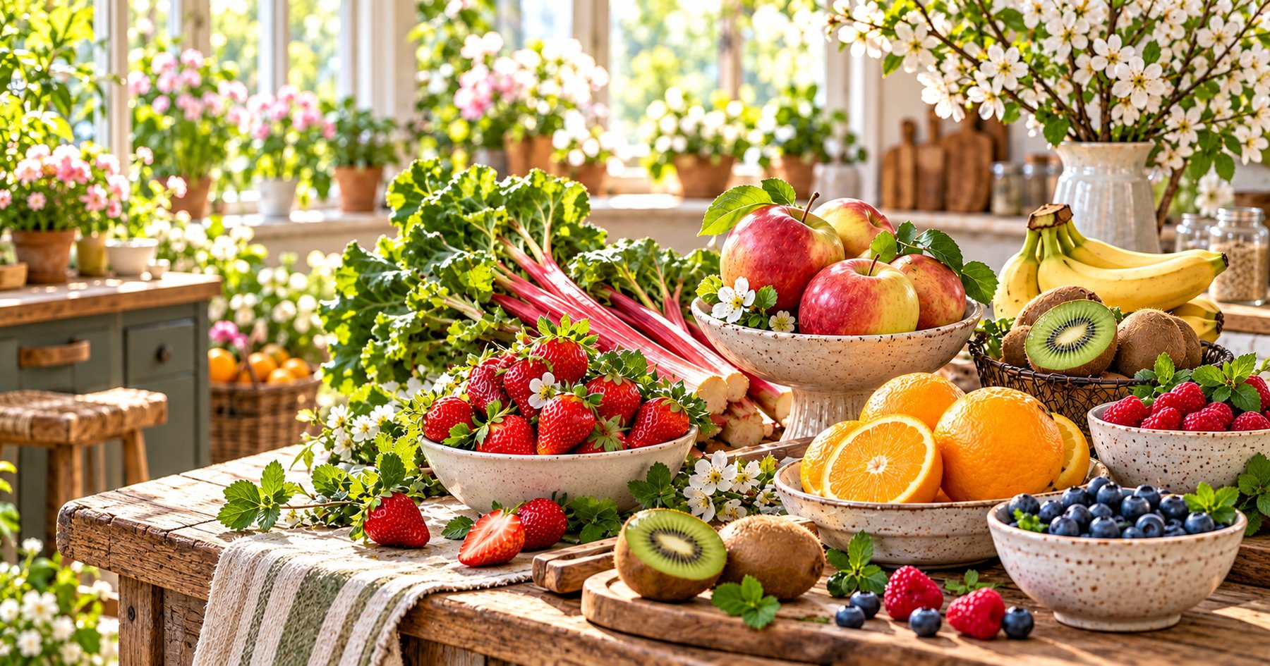Les fruits de saisons en avril