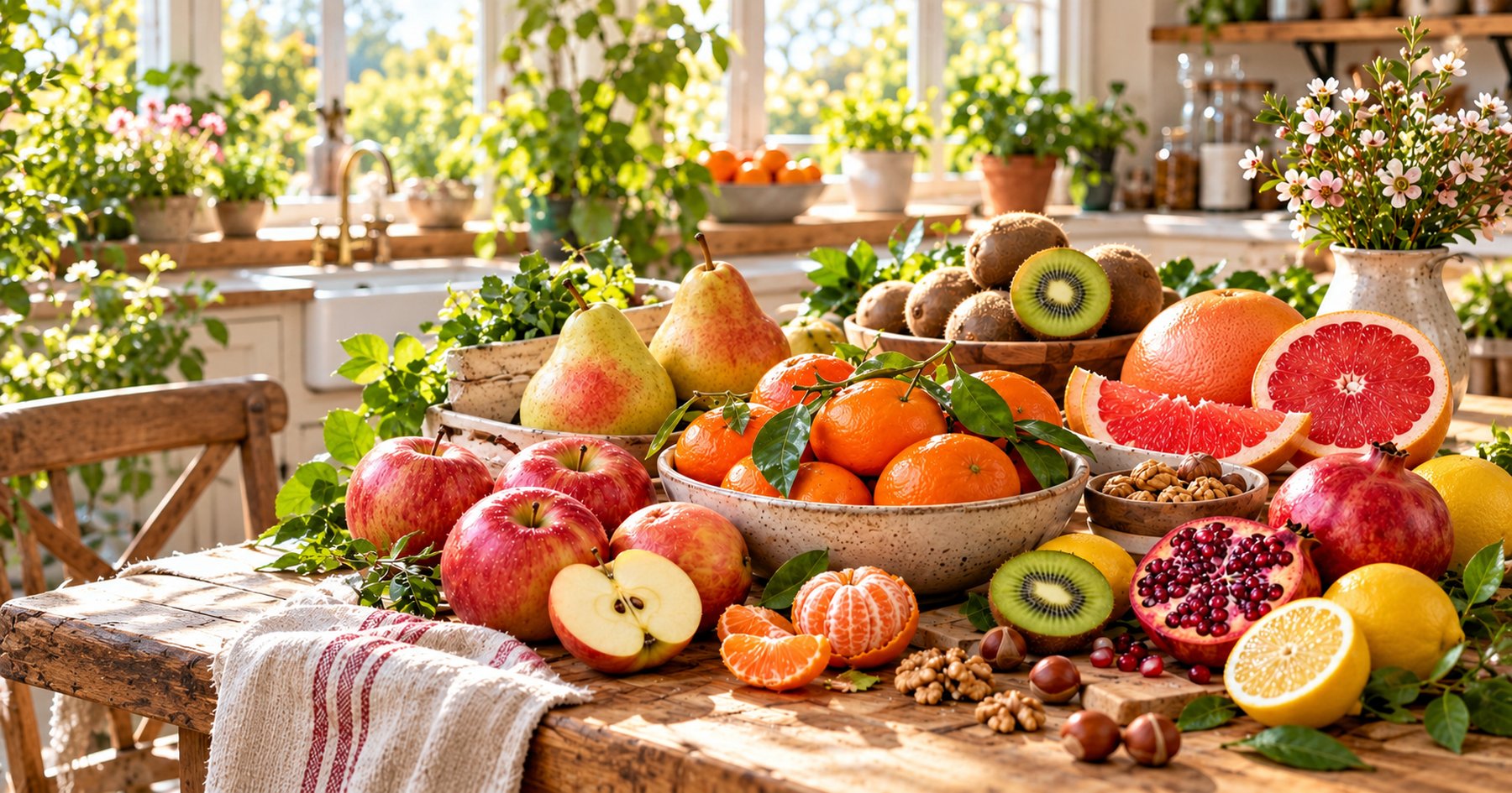 Les fruits de saisons en février