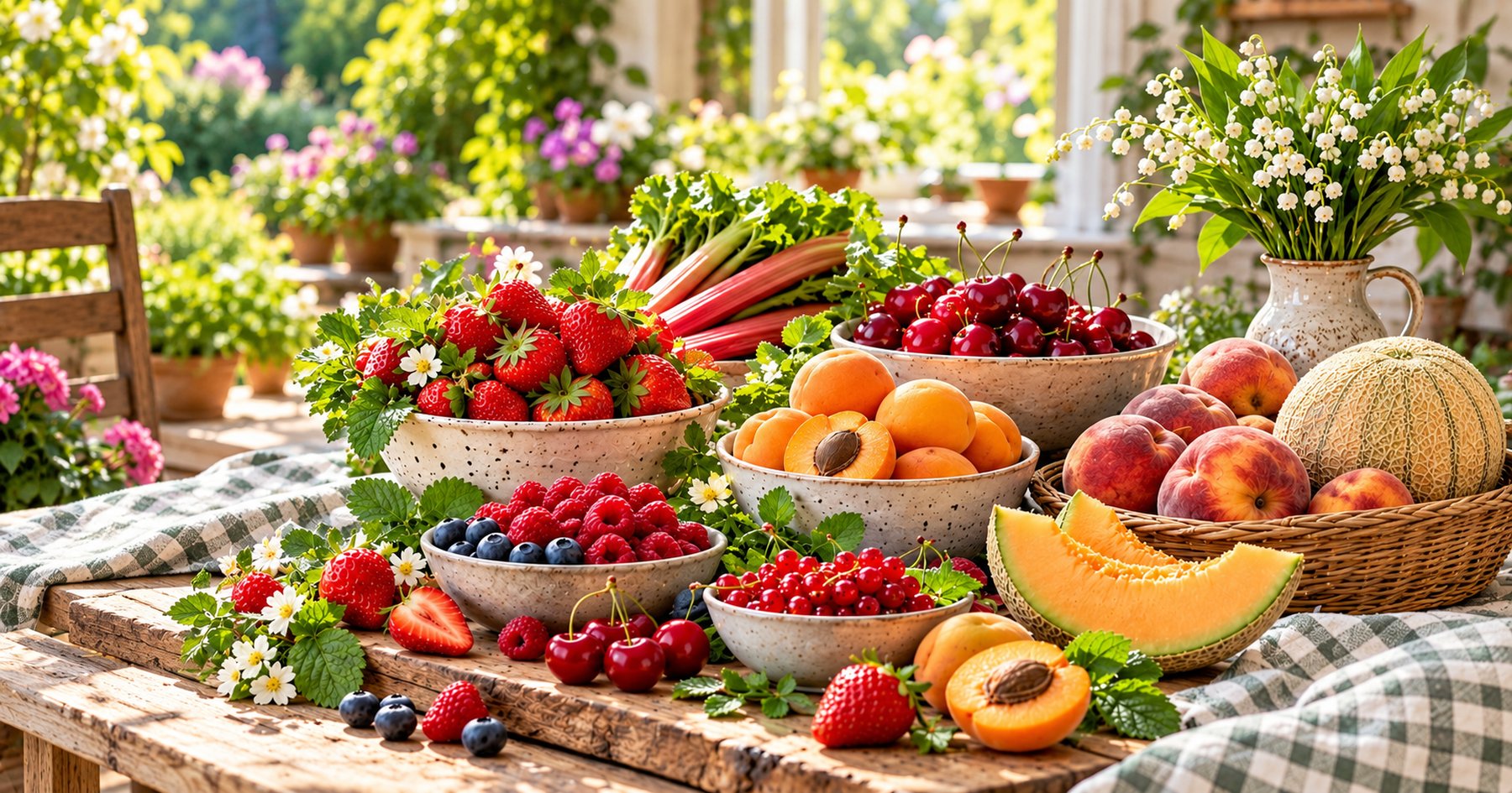 Les fruits de saisons en mai