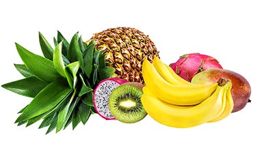 liste des fruits à exotiques et tropicaux