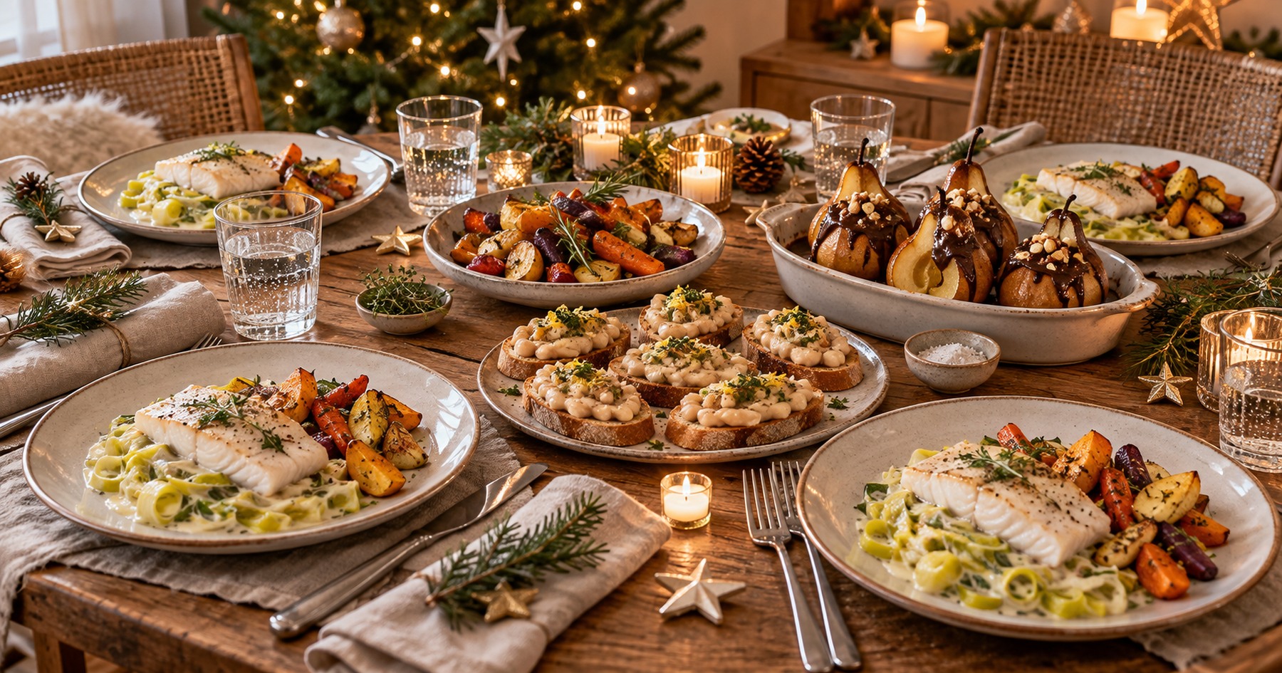 Menus du Nouvel An : dîner, buffet et version petit budget