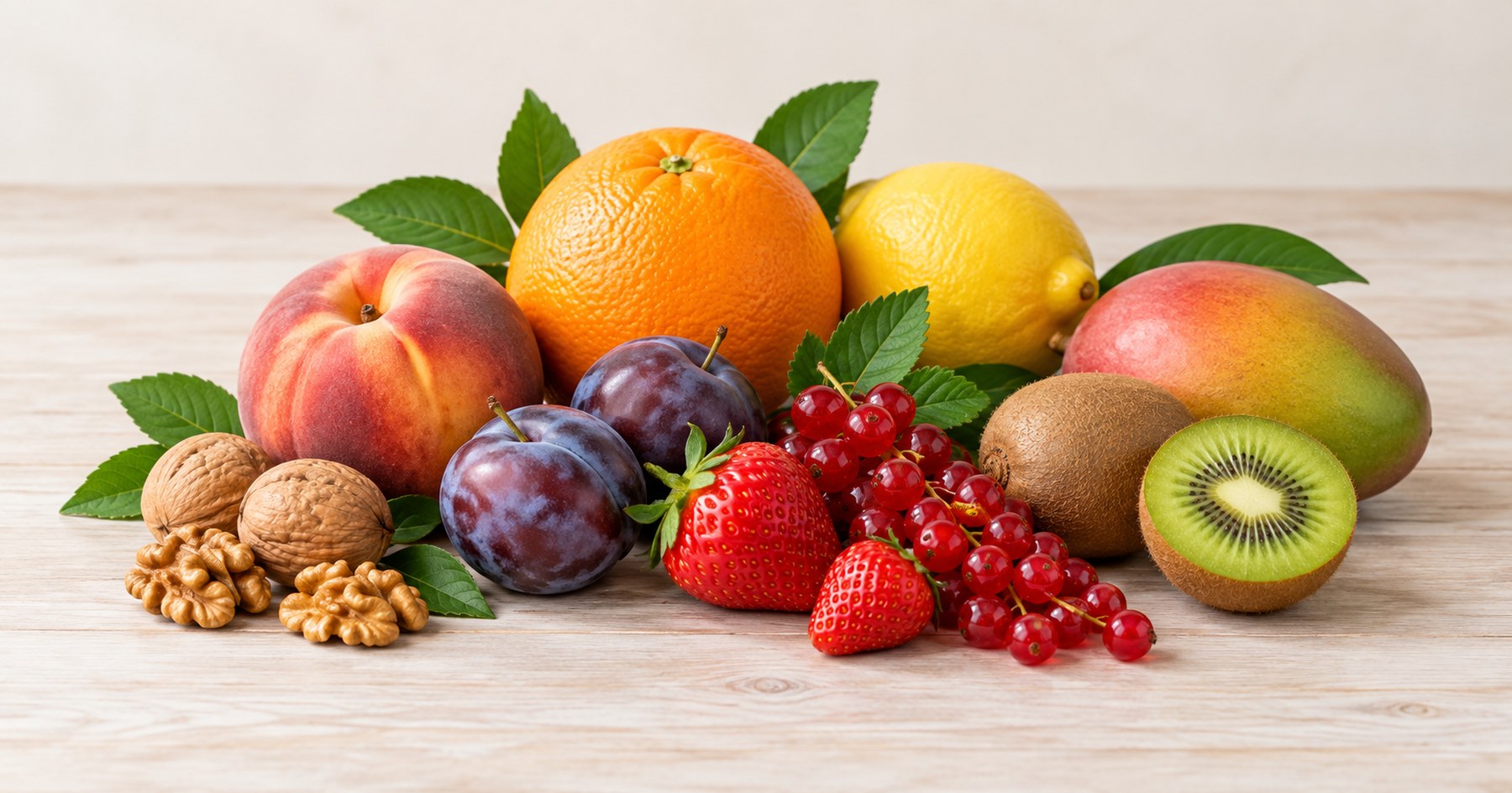 Liste des fruits classées par catégorie