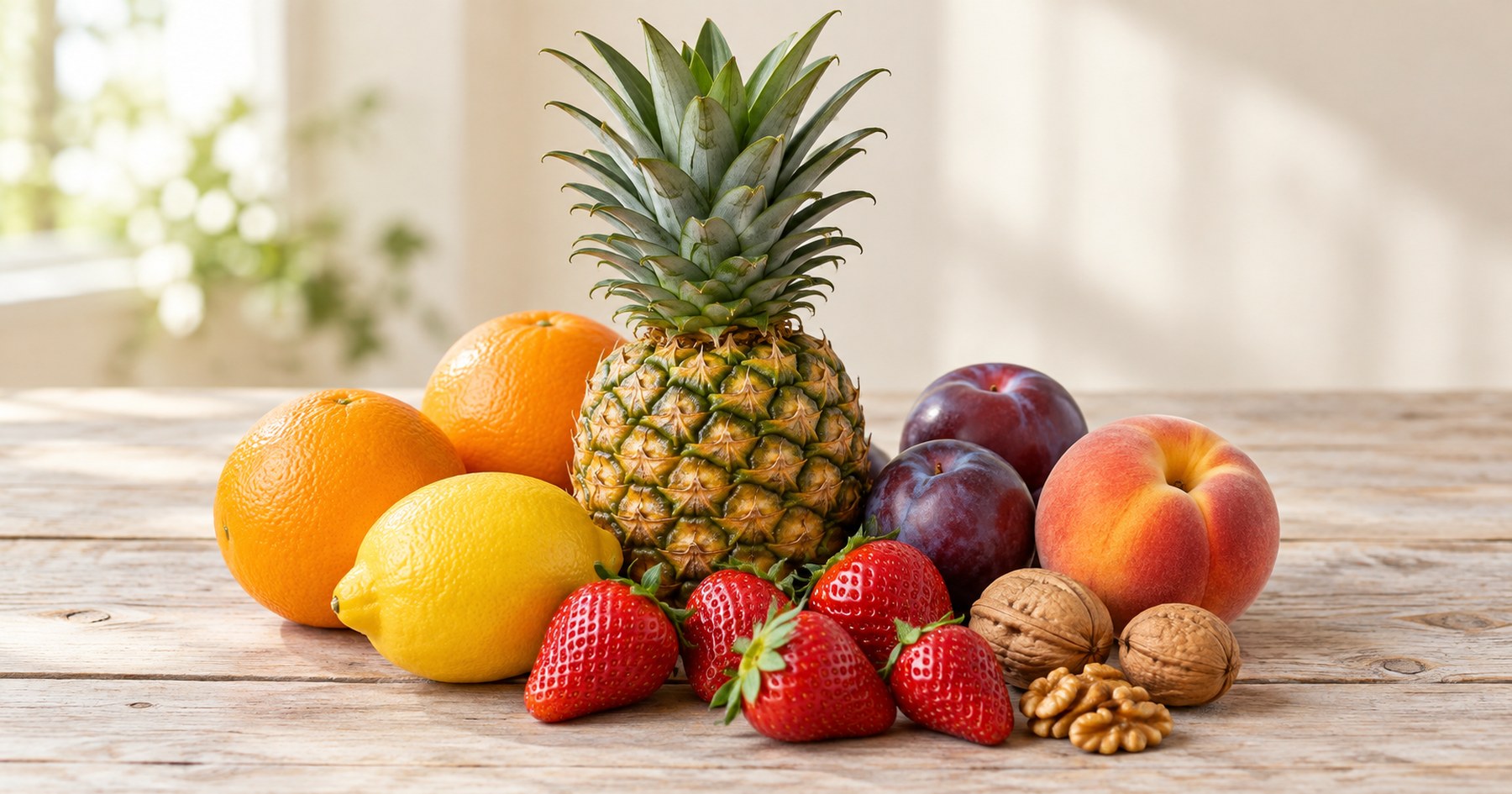 Sélection de fruits