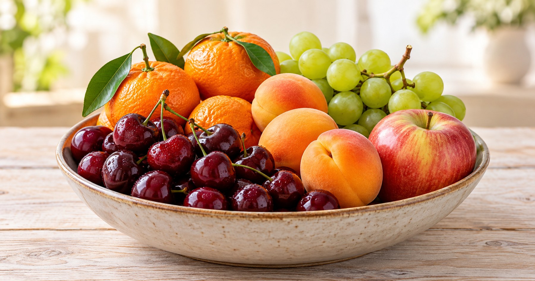 Assortiment de fruits frais
