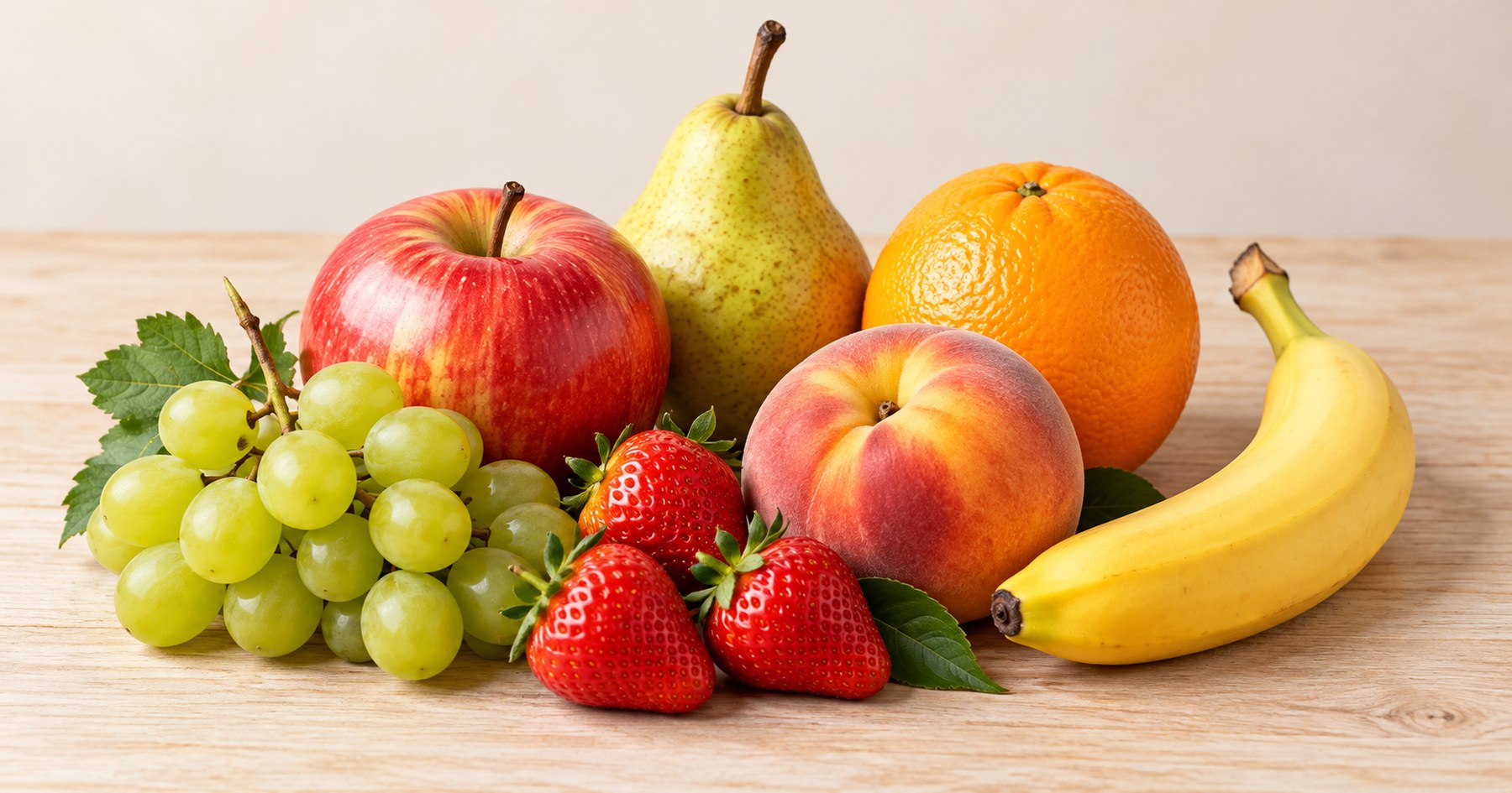 Sélection de fruits