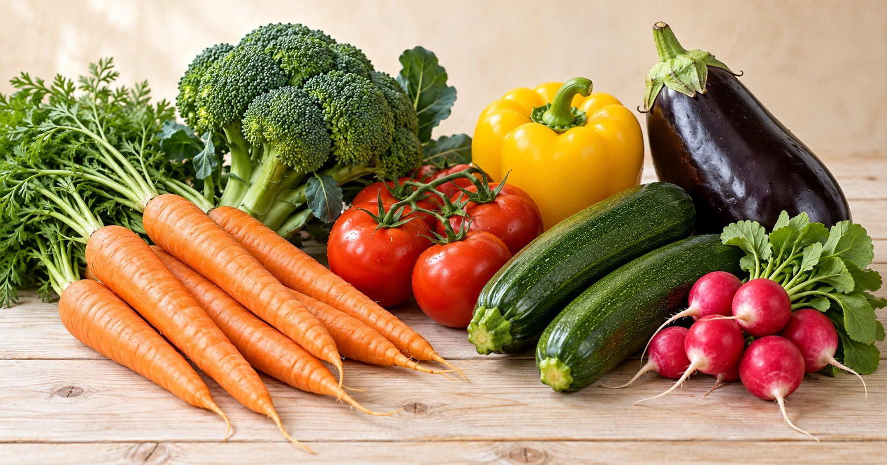 Assortiment de légumes frais