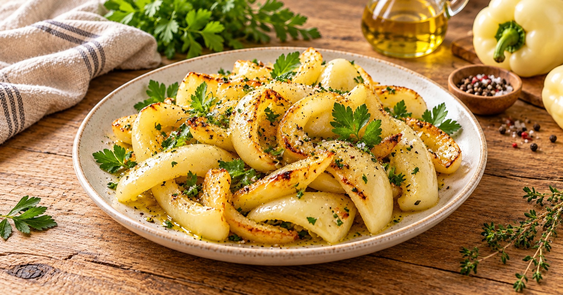 Le poivron blanc