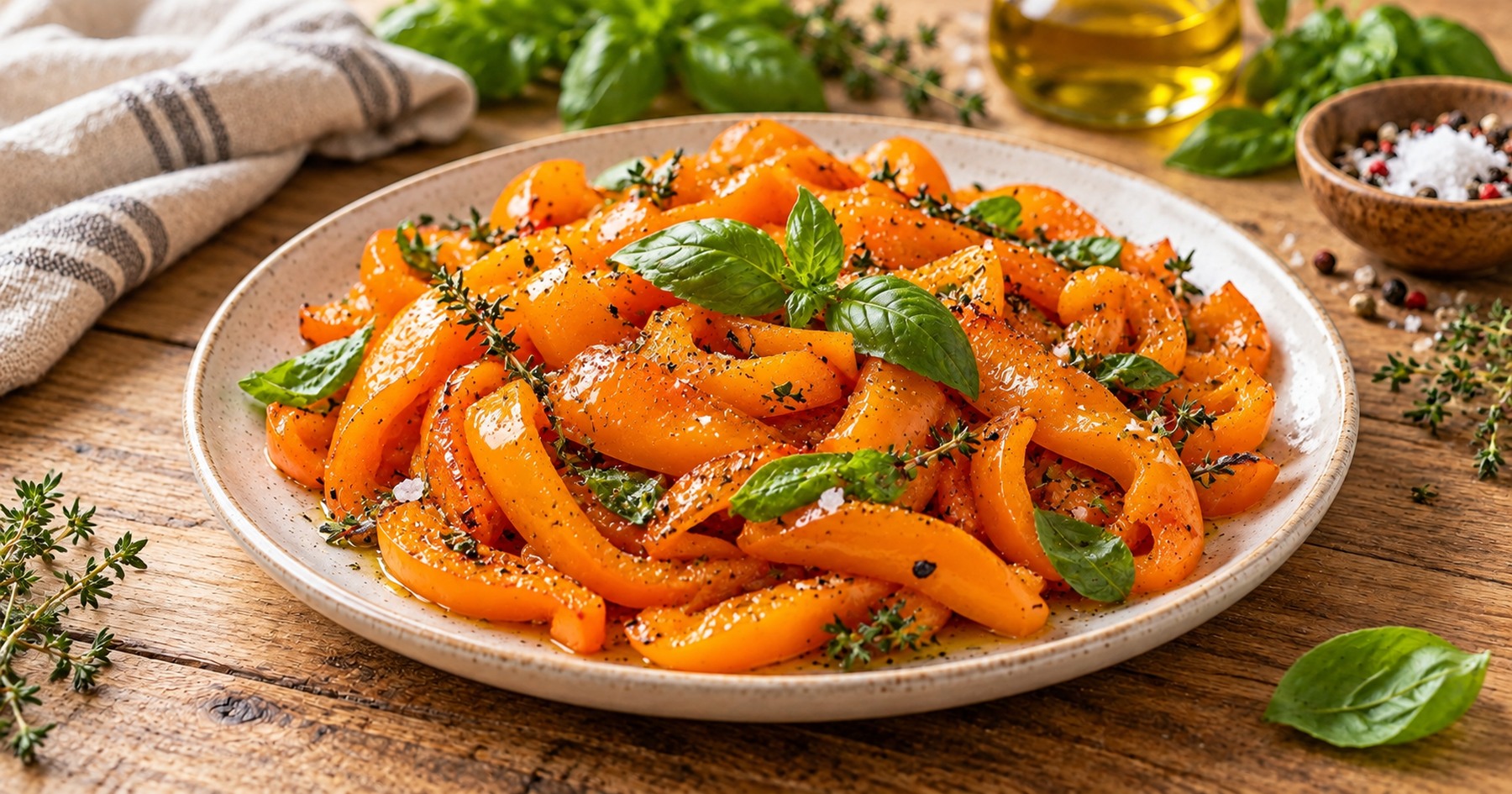 Le poivron orange