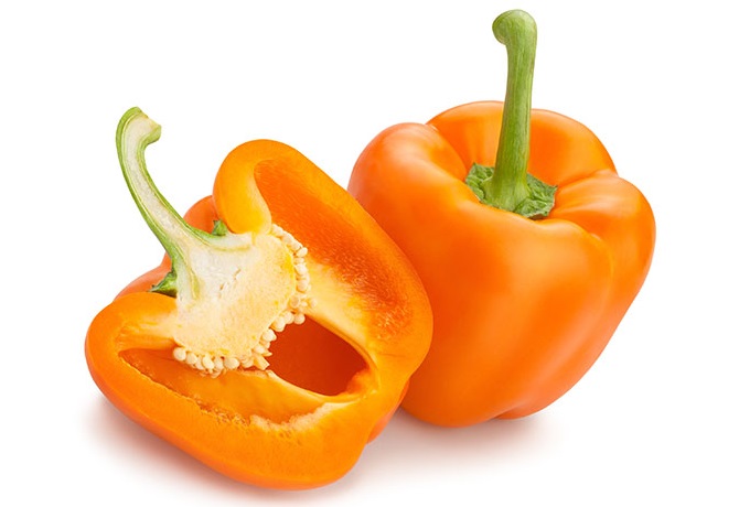 les bienfaits du poivron orange