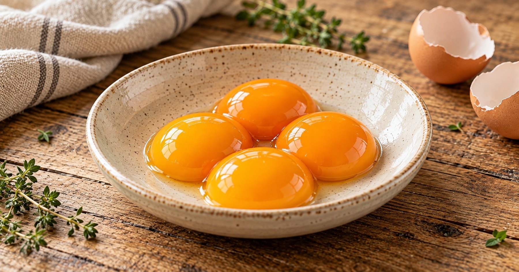 Lle jaune d'oeuf