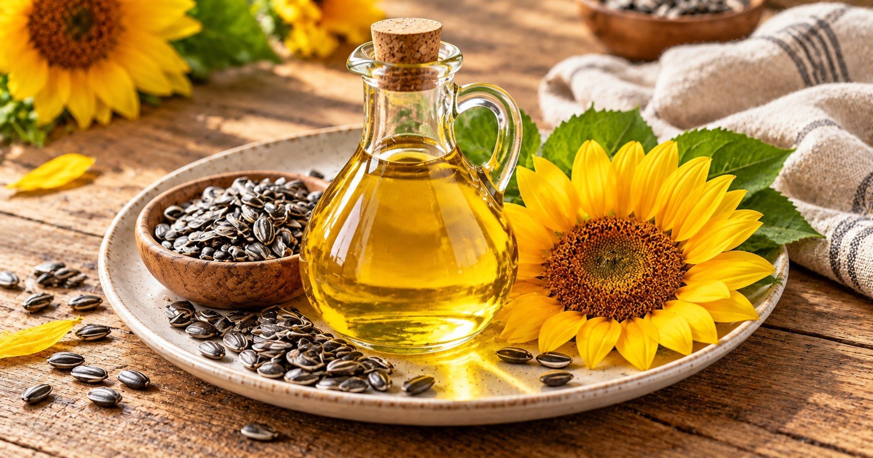 L'huile de tournesol