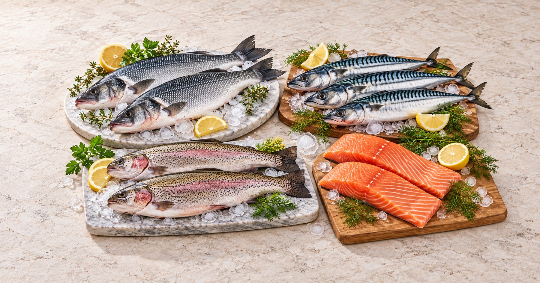 Poissons au printemps